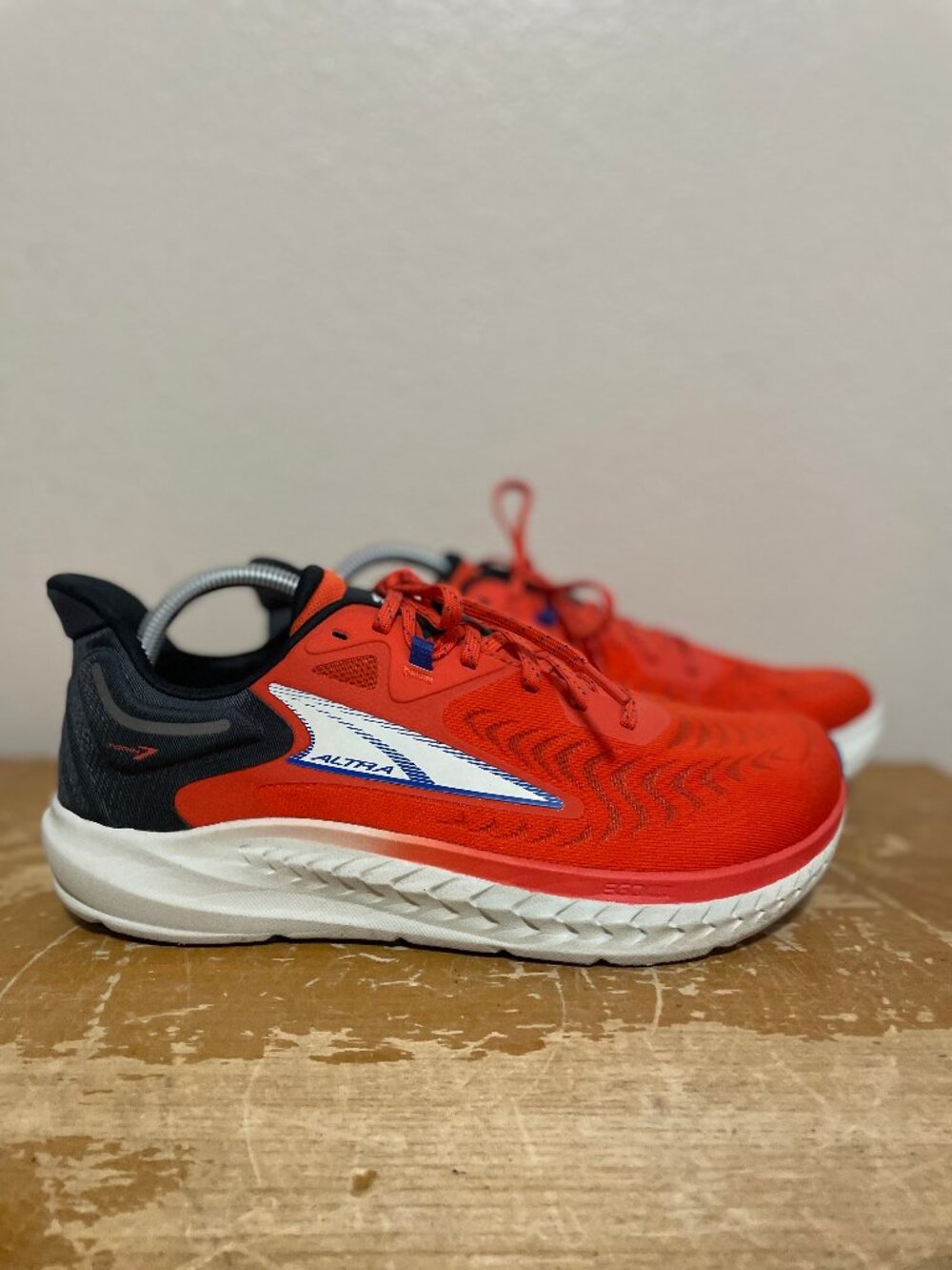 Altra Torin 7 Running Shoes Sneakers AL0A82C4061 Orange/Black/White Men's Sz 10
